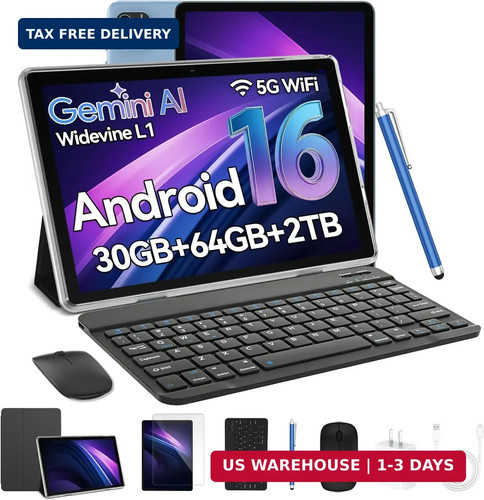 Android tablet 10 inch - android, 16