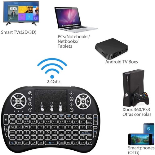 Wireless mini keyboard remote - wireless,